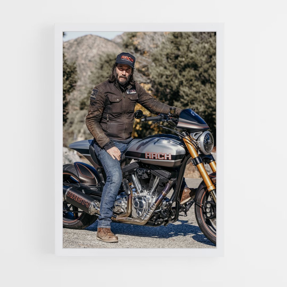 Poster Roadster Adventure – affiche Arch Motorcycle (vue 3)